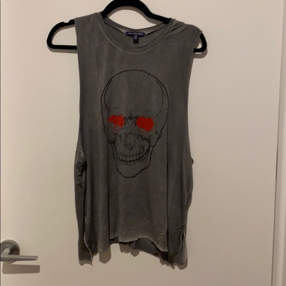 Skull Tank Top - American Eagle